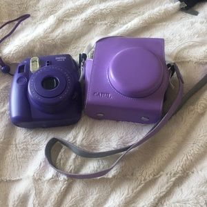 Instax camera with case